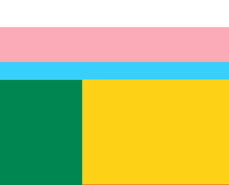 The trans flag is at the op, and the Beninese flag is at the bottom.